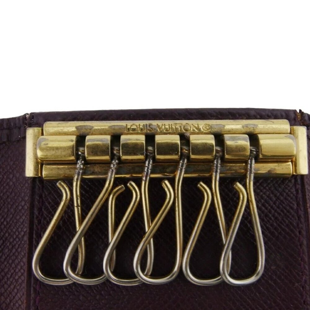 LOUIS VUITTON Key holder Brown purple gold Women M30536 Authentic secondhand - Picture 4 of 7